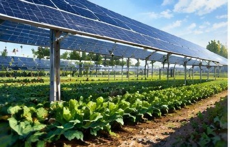 Agri-Photovoltaik: Zwei Ernten auf einer Fläche?