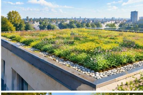 Gründächer als Infrastruktur: Wasserrückhalt braucht Planung