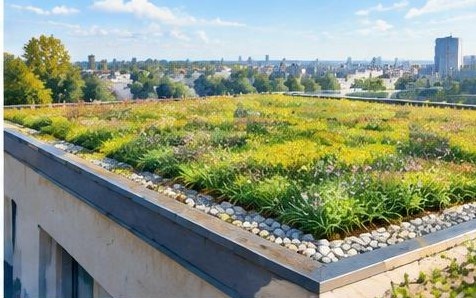 Gründächer als Infrastruktur: Wasserrückhalt braucht Planung