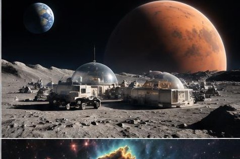 Auf Mond und Mars leben: vom Besuch zur eigenständigen Siedlung