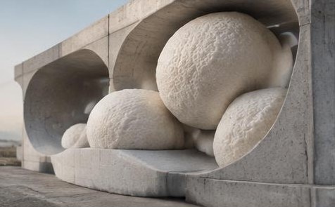 FoamWork: Gedruckter Schaum gibt Beton seine innere Ordnung