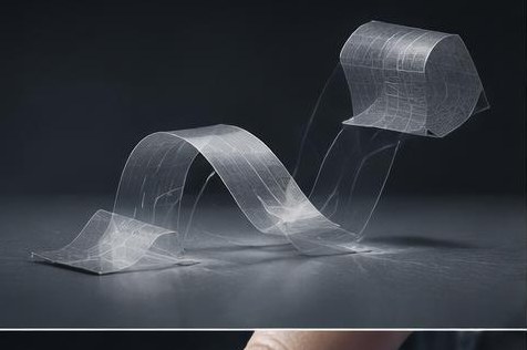 Diese Folie springt: Ein weiches Material speichert Bewegungsenergie
