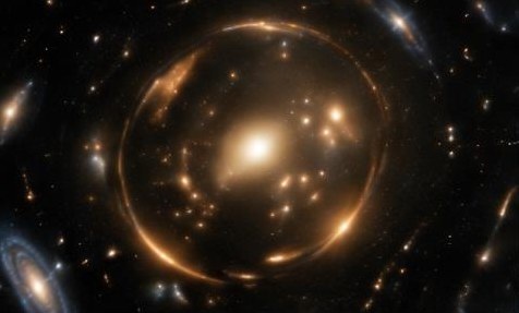 Gravitationslinsen: Wenn Galaxien das Licht anderer Galaxien verbiegen