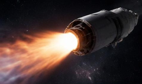 Wie funktioniert eine Rakete im luftleeren Weltraum?
