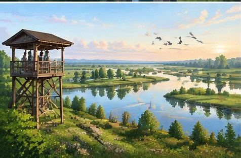 Orth an der Donau: Floodplain life between observation points and river dynamics